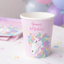 Pastel Rainbow Magical Unicorn Flower Crown