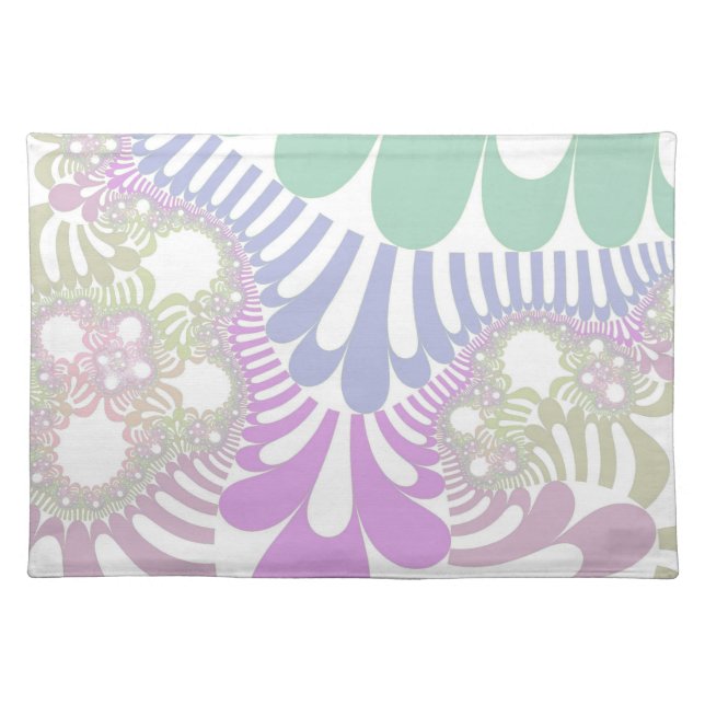 Pastel Rainbow Mod Placemat (Front)