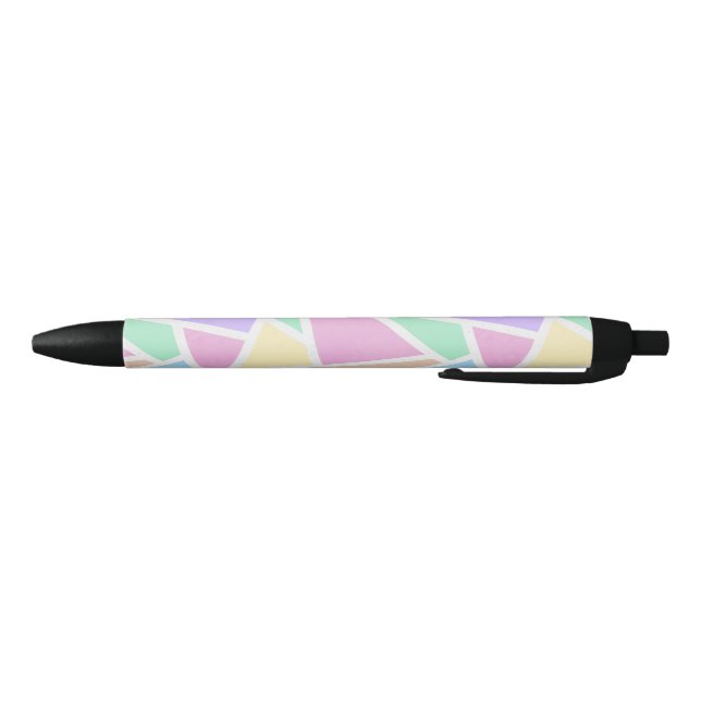 Pastel rainbow mosaic pattern pen (Bottom)