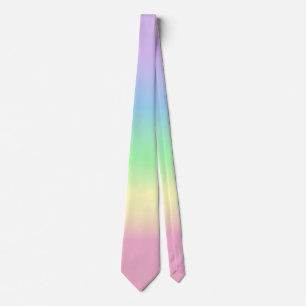 Pastel Rainbow Neck Tie