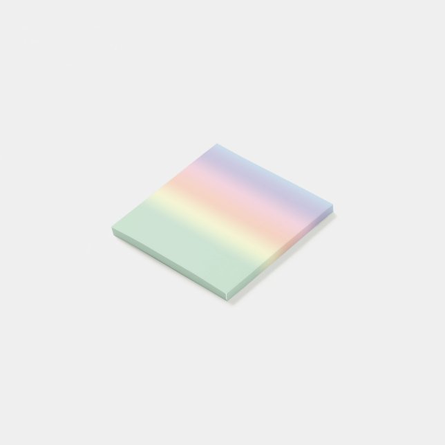 Pastel Rainbow notes (Angled)