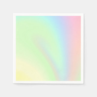Pastel Rainbow of Color Napkins