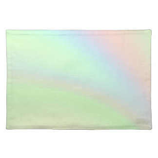 Pastel Rainbow of Color Placemat