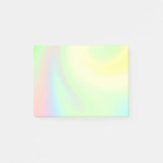 Pastel Rainbow of Color Post-it Notes