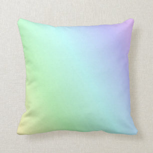 Pastel Rainbow of colors,  Throw Pillow