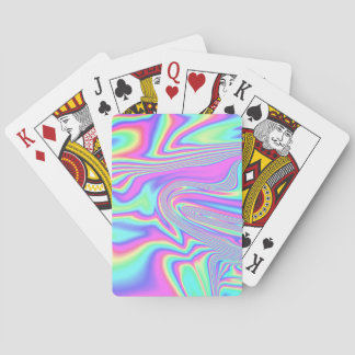 PASTEL RAINBOW POKER CARDS