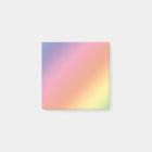 Pastel Rainbow Post It Notes