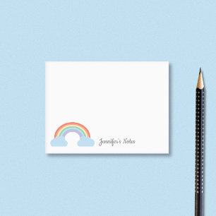 Pastel Rainbow Post-it Notes