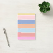 Pastel Rainbow Post it notes blank booklet (Office)
