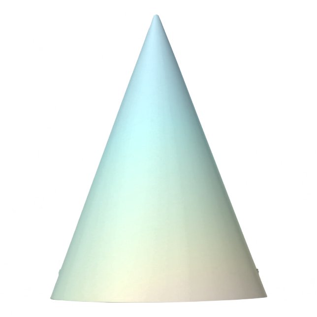 Pastel Rainbow Prismatic Lesbian Wedding Party Hat (Front)