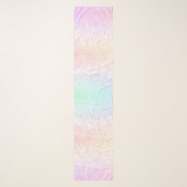 Pastel Rainbow Scarf (Front)