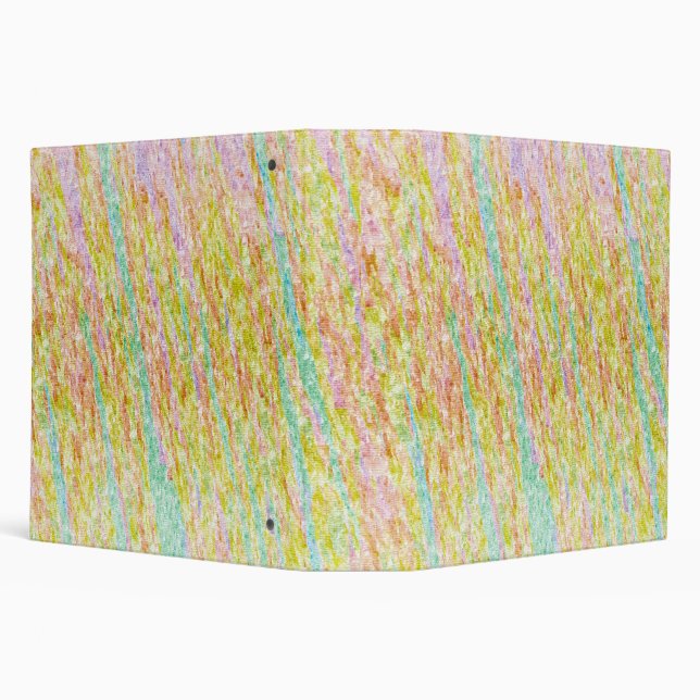 Pastel Rainbow Scribble Avery Signature 2 "Binder Binder (Background)