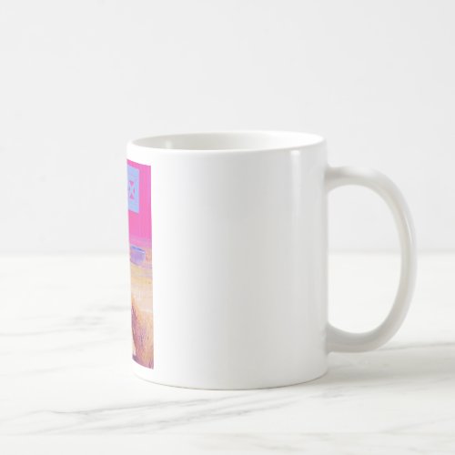 Pastel Rainbow Sheep Coffee Mug