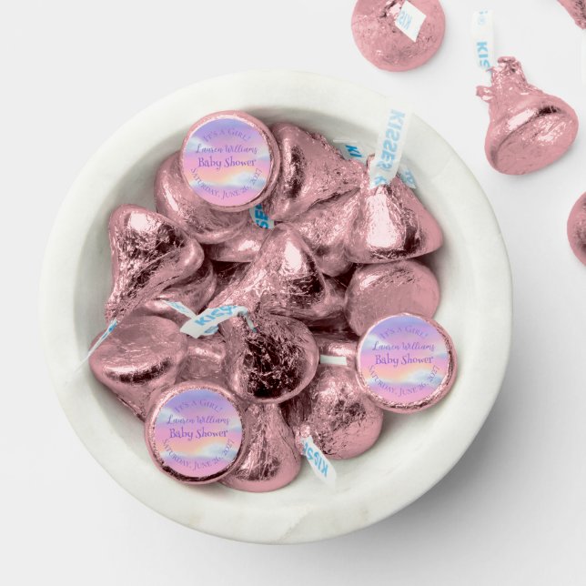 Pastel Rainbow Sky Baby Shower Hershey®'s Kisses® (Assorted)