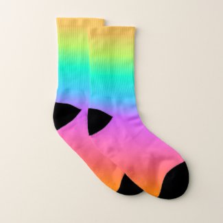 Pastel Rainbow Socks