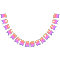 Pastel Rainbow Sparkle Glitter Design Customize