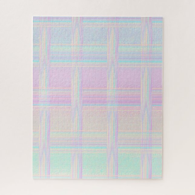 Pastel Rainbow Sparkle Holographic Jigsaw Puzzle (Vertical)