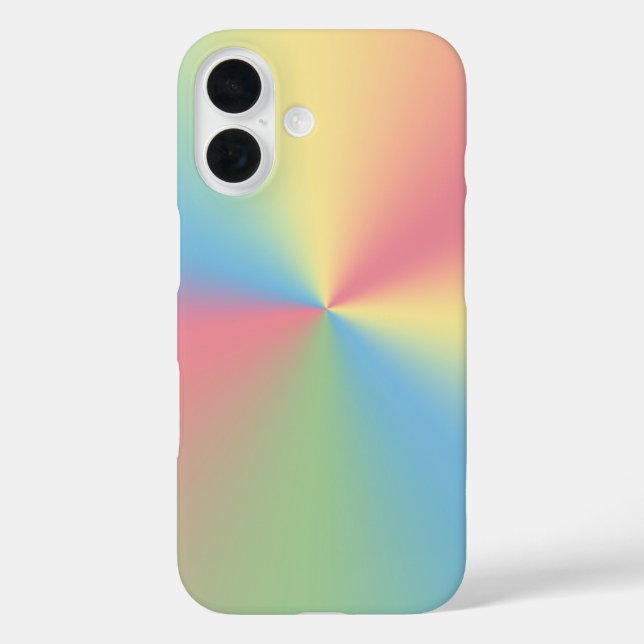 pastel rainbow spectrum Case-Mate iPhone case (Back)