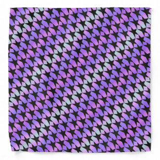 Pastel Rainbow Starry Fishnet Space Princess Bandana