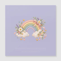 Pastel Rainbow Stationery 