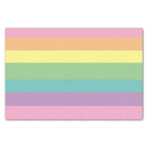 Pastel Multicolor Stripes Tissue Paper