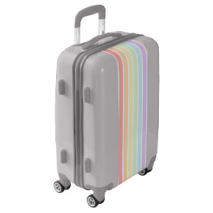 pastel suitcase