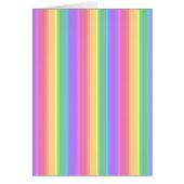 Pastel rainbow stripes (Front)