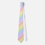 Pastel Rainbow Stripes. Tie