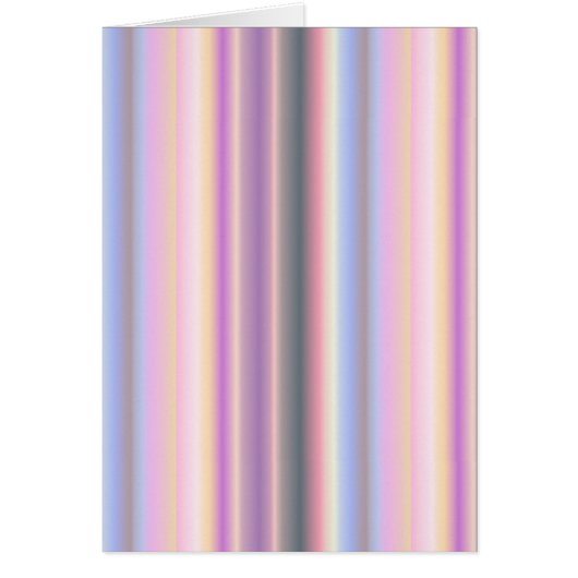 Pastel Rainbow Strips - Pattern (Front)