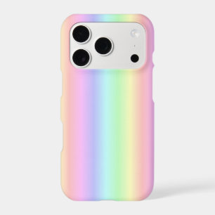 Pastel Rainbow Strips - pattern iPhone 17 Pro Case