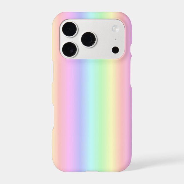Pastel Rainbow Strips - pattern Case-Mate iPhone Case (Back)