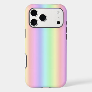 Pastel Rainbow Strips - pattern iPhone 17 Pro Max Case