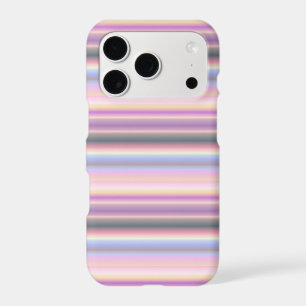 Pastel Rainbow Strips - Pattern iPhone 17 Pro Case