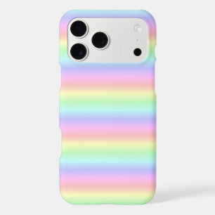 Pastel Rainbow Strips - pattern iPhone 17 Pro Max Case