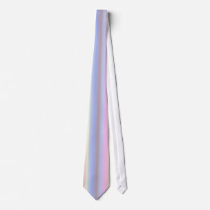 Pastel Rainbow Strips - Pattern Neck Tie