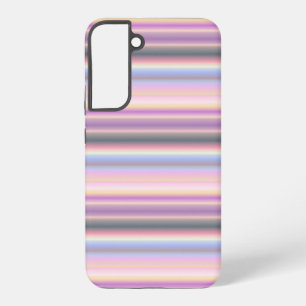 Pastel Rainbow Strips - Pattern Samsung Galaxy S22+ Case