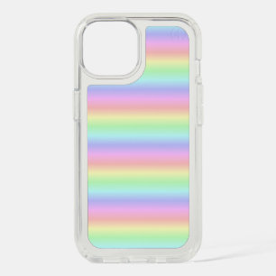 Pastel Rainbow Strips - pattern iPhone 15 Case