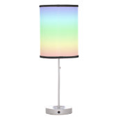 Pastel Rainbow Table Lamp (Back)