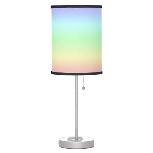 Pastel Rainbow Table Lamp (Left)