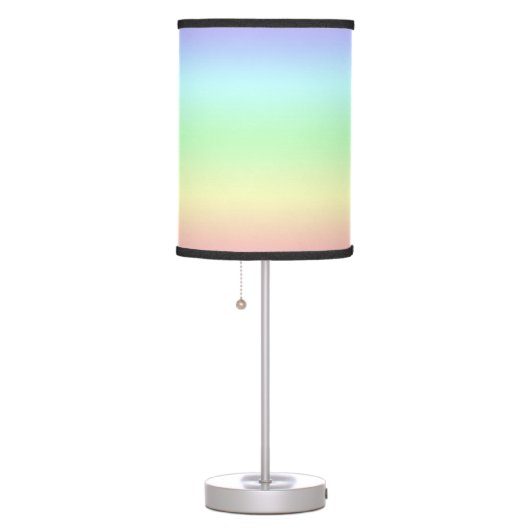 Pastel Rainbow Table Lamp (Right)