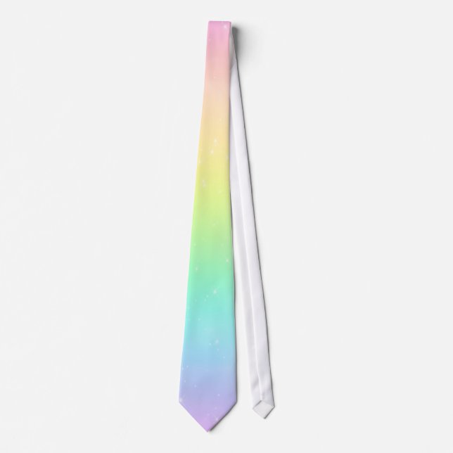 Pastel Rainbow Tie (Front)