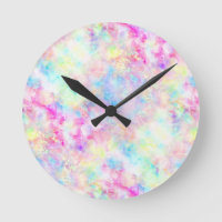 Pastel Rainbow Tie Dye Watercolor