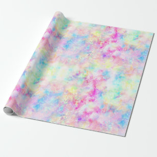 Holographic Rainbow Wrapping Paper 7.5