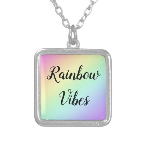 Pastel Rainbow Vibes Necklace