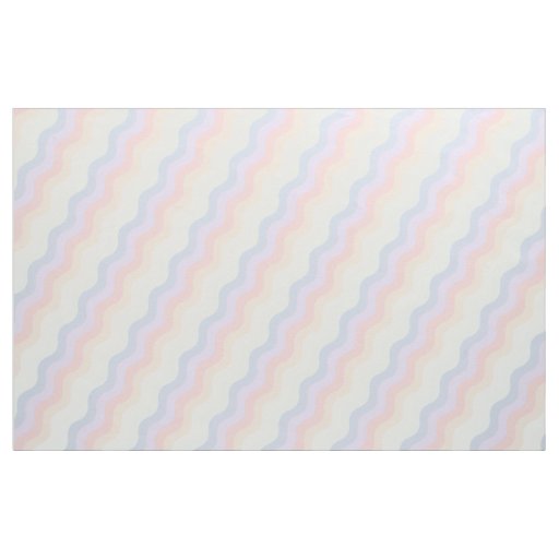 Pastel Rainbow Wabes Fabric