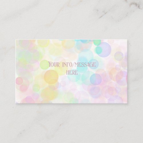 Pastel rainbow watercolor unicorn kids birthday enclosure card