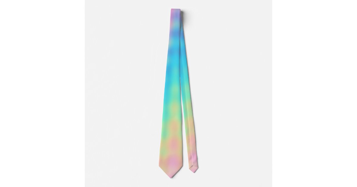 pastel rainbow bow tie