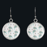 Pastel Romantic Rose Anniversary Gift Earrings<br><div class="desc">Designed by Dream Big Digital Design</div>