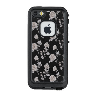 Pastel rose pattern LifeProof FRĒ iPhone SE/5/5s case