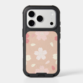 Pastel Sakura Blossom Seamless Pattern Phone Case 